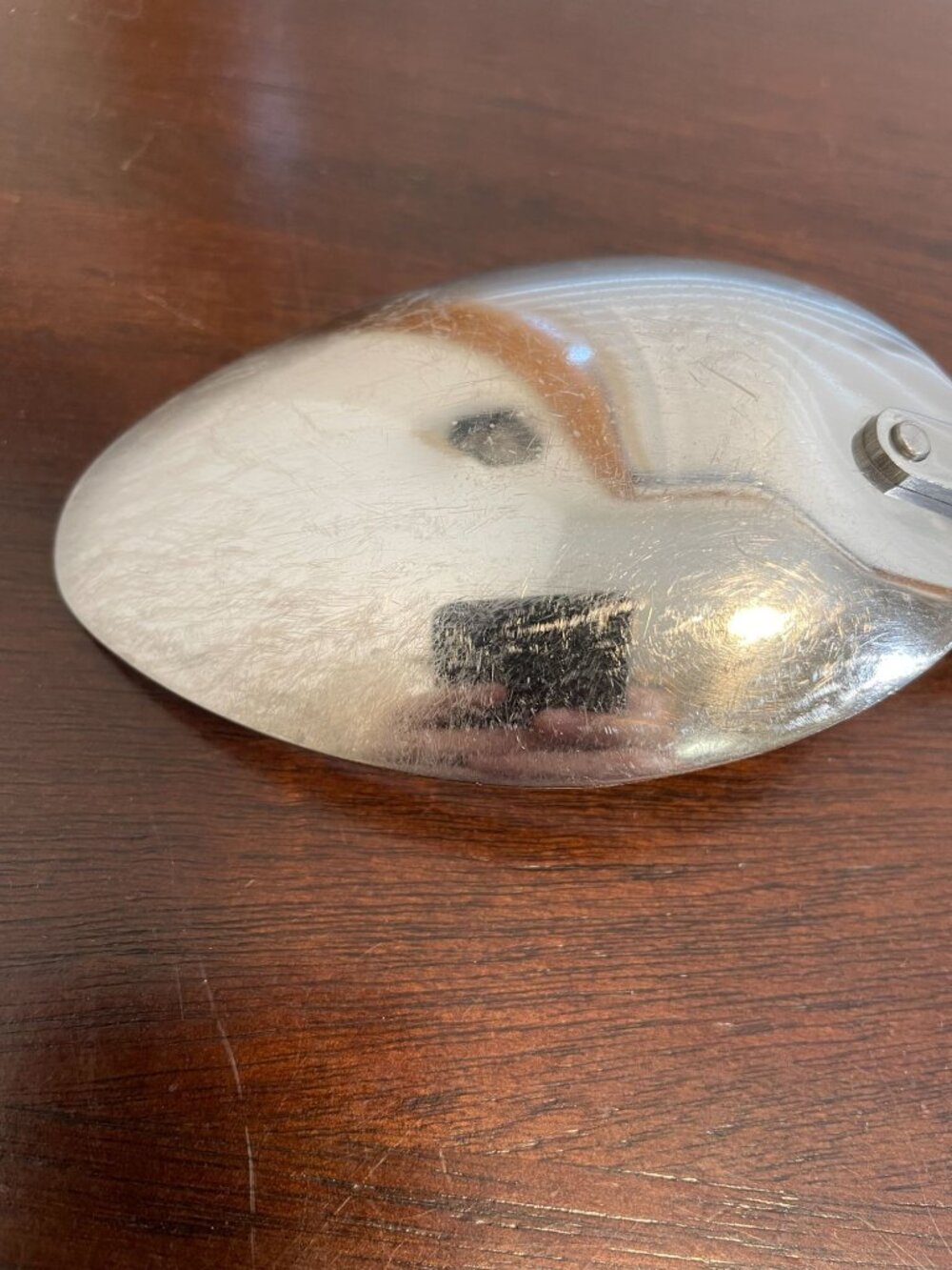 Vintage Cutco Serving Spoon - Pearl White Handle - Picture 8 of 8